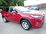 2021 Toyota RAV4 LE AWD Front 3/4 View