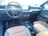2022 Ford Maverick Lariat AWD Desert Brown Interior