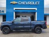 2022 Northsky Blue Metallic Chevrolet Silverado 1500 Limited Custom Trail Boss Crew Cab 4x4 #144491474