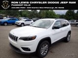 2022 Bright White Jeep Cherokee Latitude Lux 4x4 #144491374