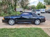 Black Ford Mustang in 1993