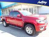 2018 Red Hot Chevrolet Colorado LT Extended Cab 4x4 #144522652