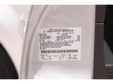 2011 Tribute Color Code for Ingot Silver - Color Code: UX