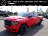 2022 Flame Red Ram 1500 Big Horn Night Edition Crew Cab 4x4 #144522448