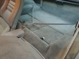 1982 Chevrolet Corvette Coupe Rear Seat