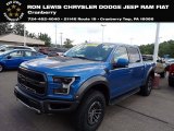 2019 Performance Blue Ford F150 SVT Raptor SuperCrew 4x4 #144547155