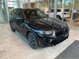 2022 BMW X3 Black Sapphire Metallic