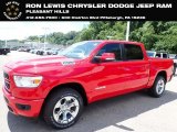 2022 Flame Red Ram 1500 Big Horn Crew Cab 4x4 #144547176