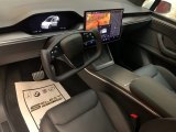 2022 Tesla Model X Plaid White/Black Interior