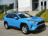 2019 Blue Flame Toyota RAV4 XLE AWD #144569399