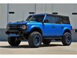 2021 Velocity Blue Ford Bronco Base 4x4 4-Door #144569356