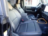 2022 Ford Bronco Badlands 4x4 4-Door Black Onyx Interior