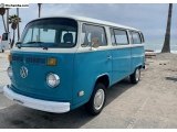 1978 White/Blue Volkswagen Bus T2 Transporter #144583828
