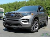 2022 Carbonized Gray Metallic Ford Explorer XLT 4WD #144598613