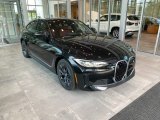 2022 Black Sapphire Metallic BMW i4 Series eDrive40 Gran Coupe #144612863