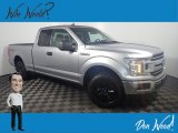 2020 Iconic Silver Ford F150 XLT SuperCab 4x4 #144612841