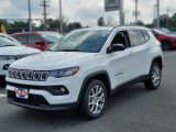 2022 Bright White Jeep Compass Latitude 4x4 #144619558