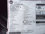 2022 Fiat 500X Trekking AWD Window Sticker