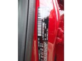 2022 Giulia Color Code for Alfa Rosso (Red) - Color Code: 414