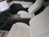 2022 Tesla Model X  White/Black Interior
