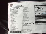 2022 Fiat 500X Pop AWD Window Sticker