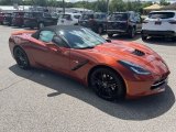 Daytona Sunrise Orange Metallic Chevrolet Corvette in 2015