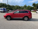 Rally Red Metallic Mitsubishi Outlander in 2017