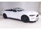 2021 Oxford White Ford Mustang EcoBoost Premium Convertible #144633218