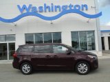 Venetian Red Kia Sedona in 2017