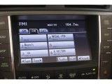 2012 Lexus IS 350 C Convertible Audio System