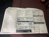 2022 BMW X3 M40i Window Sticker