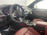 2022 BMW X4 M40i Tacora Red Interior