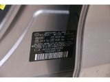 2022 G70 Color Code for Savile Silver - Color Code: SSS