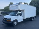 2018 Summit White Chevrolet Express Cutaway 4500 Moving Van #144654570