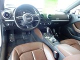 2016 Audi A3 2.0 Premium quattro Chestnut Brown Interior