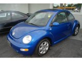 2002 Blue Lagoon Metallic Volkswagen New Beetle GLS Coupe #14462998