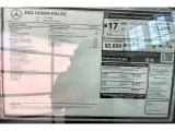2022 Mercedes-Benz GLS Maybach 600 4Matic Window Sticker
