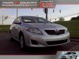 2010 Classic Silver Metallic Toyota Corolla LE #14465264