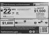 2022 Honda Pilot Black Edition AWD Info Tag