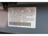 2022 Pilot Color Code for Sonic Gray Pearl - Color Code: NH877P