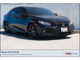 2018 Crystal Black Pearl Honda Civic Sport Hatchback #144676051