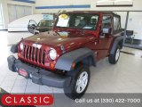 2007 Red Rock Crystal Pearl Jeep Wrangler X 4x4 #144680591