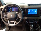 2022 Ford Bronco Big Bend 4x4 2-Door Steering Wheel
