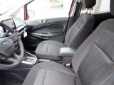 2022 Ford EcoSport SE 4WD Black Interior