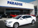 2009 Summit White Chevrolet Malibu LTZ Sedan #14465333