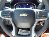 2022 Chevrolet Silverado 1500 LT Crew Cab 4x4 Steering Wheel