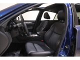 2020 Infiniti Q50 3.0t Red Sport 400 Graphite Interior