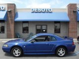 2004 Sonic Blue Metallic Ford Mustang V6 Coupe #14431539