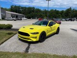 Grabber Yellow Ford Mustang in 2021