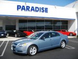 2009 Golden Pewter Metallic Chevrolet Malibu LS Sedan #14465334